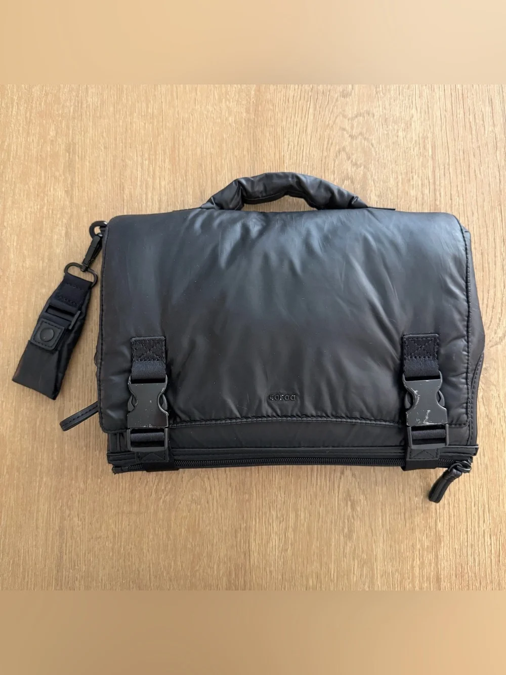 Caraa Baby Changing Kit in Black Nylon